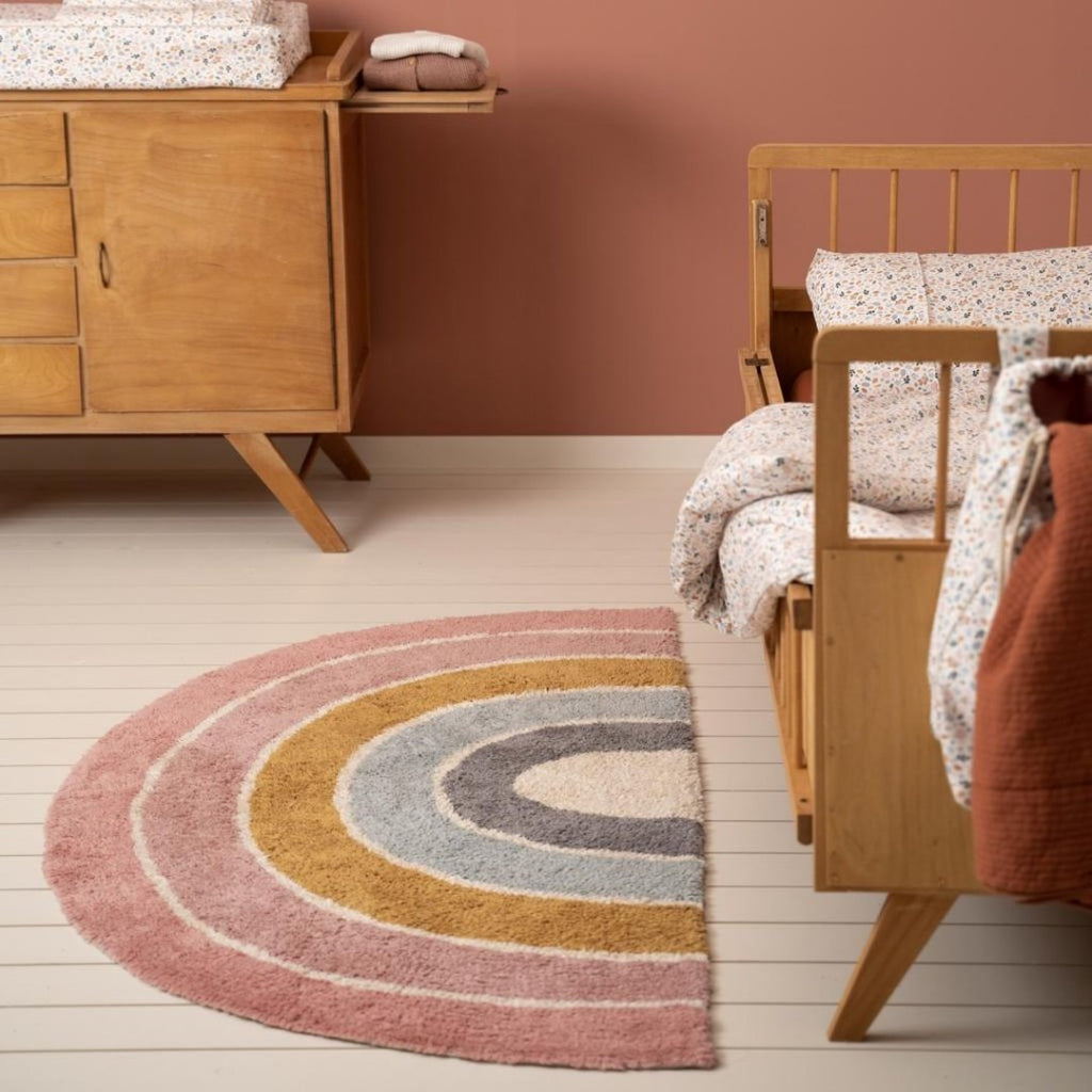 LITTLE DUTCH TEPPICH RAINBOW PINK - Sausebrause Shop