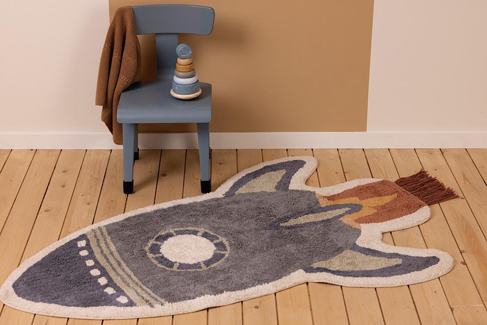 Little Dutch Teppich Rocket, 80 x 130 cm - Sausebrause Shop