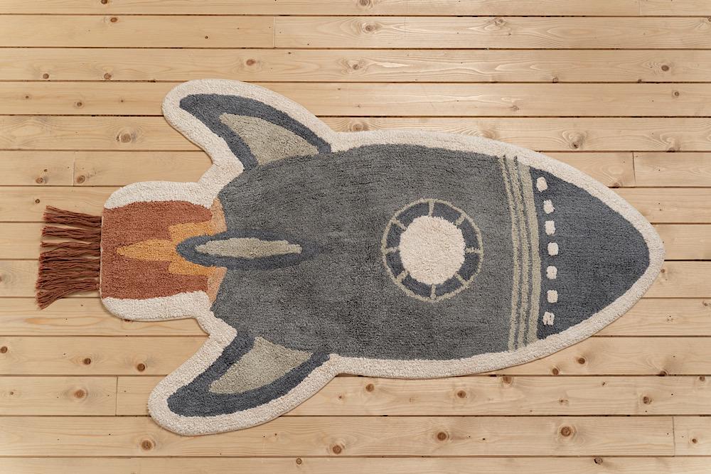 Little Dutch Teppich Rocket, 80 x 130 cm - Sausebrause Shop