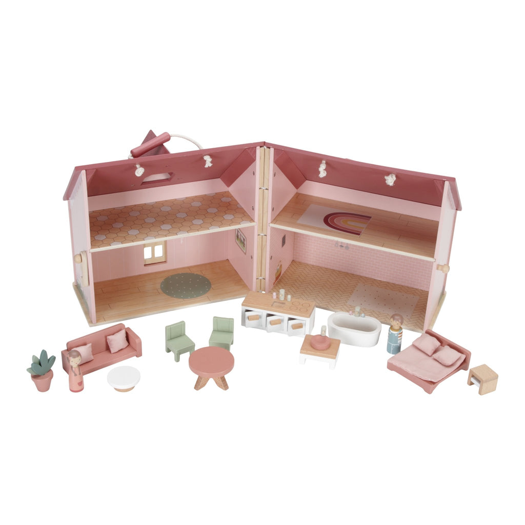 Little Dutch tragbares Puppenhaus - Sausebrause Shop