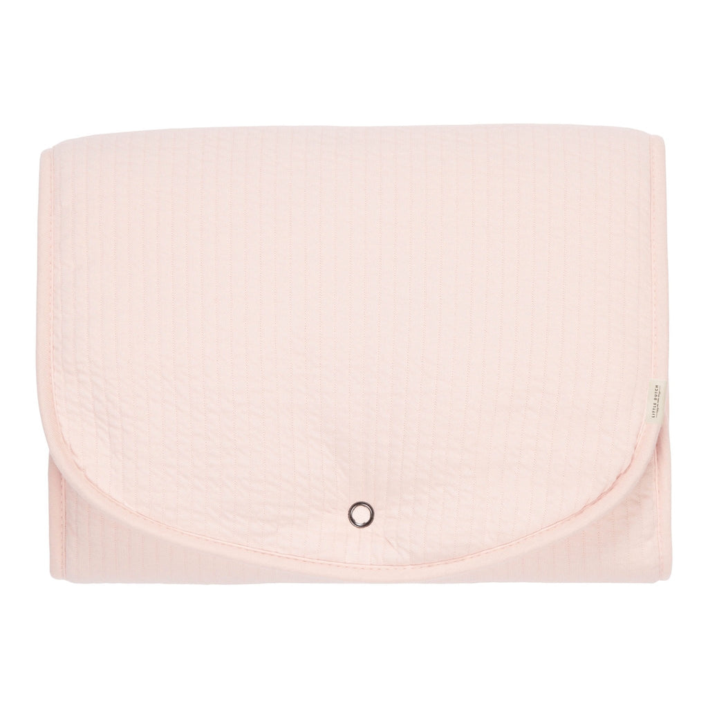 Little Dutch Wickelunterlage für unterwegs Pure Soft Pink - Sausebrause Shop
