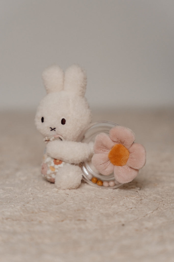 Little Dutch x Miffy Ringrassel Vintage Little Flowers - Sausebrause Shop