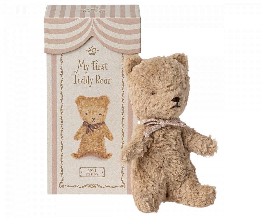 Maileg Baby Geschenkbox Mein erster Teddy - Powder - Sausebrause Shop