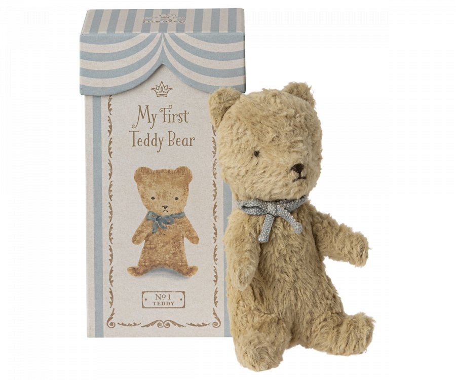 Maileg Baby Geschenkbox Mein erster Teddy - Sand - Sausebrause Shop