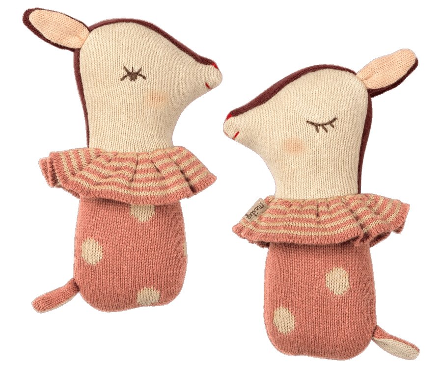 Maileg Babyrassel Bambi Rosa - Sausebrause Shop