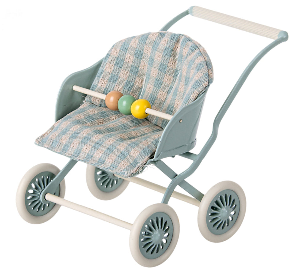 Maileg Kinderwagen für Babymäuse Mint - Sausebrause Shop