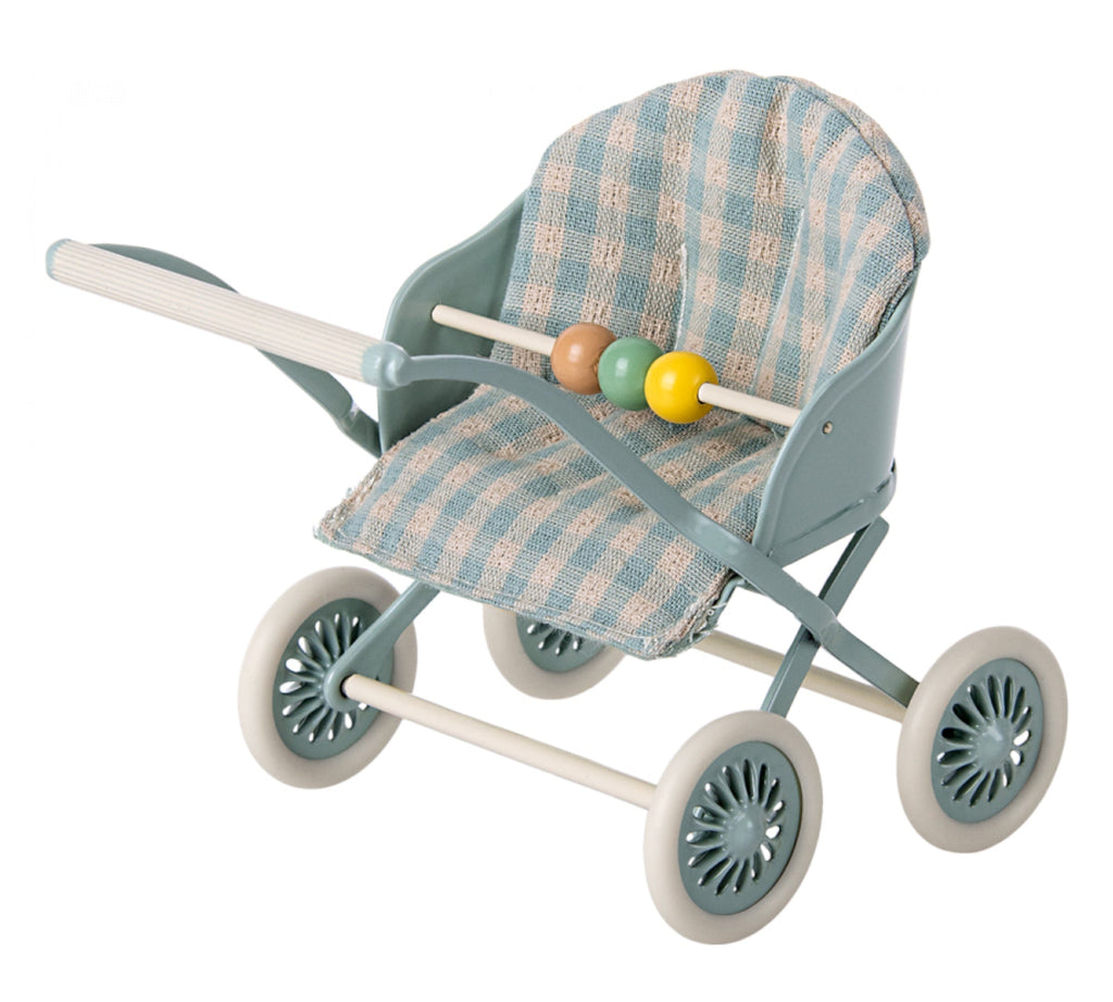 Maileg Kinderwagen für Babymäuse Mint - Sausebrause Shop