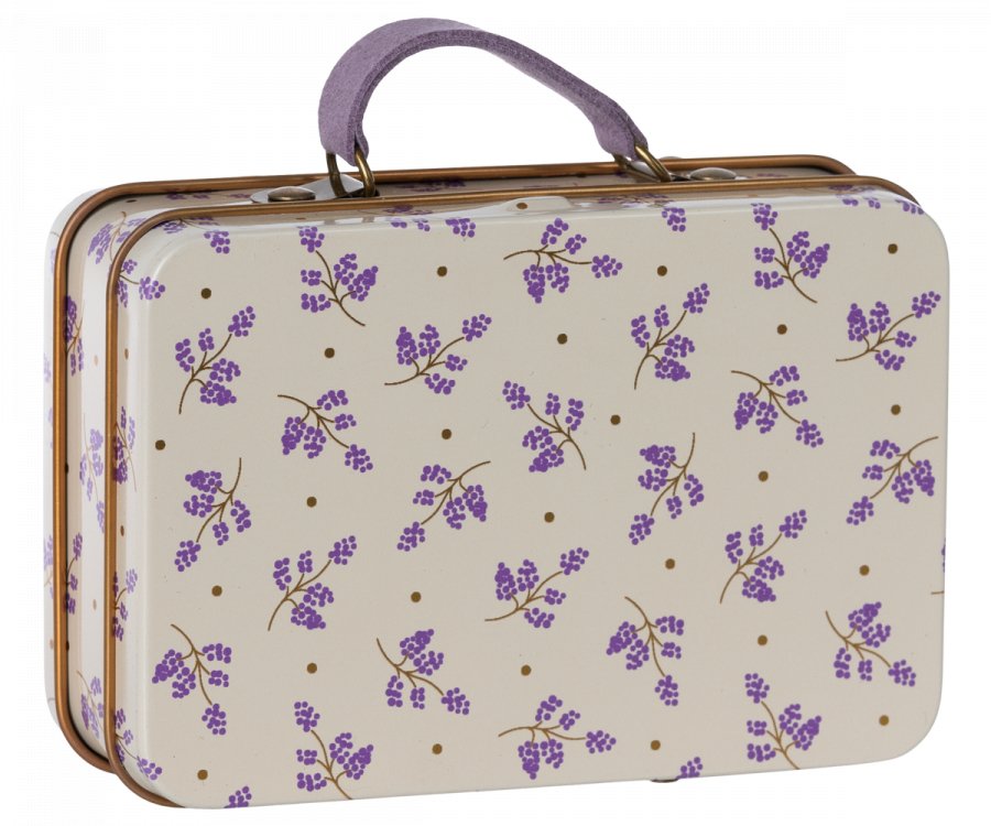 Maileg kleiner Koffer aus Metall Madelaine Lavendel - Sausebrause Shop