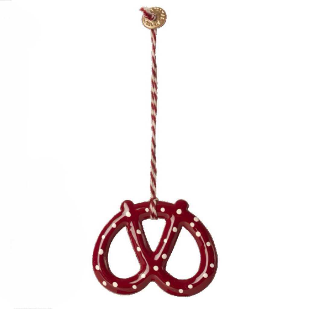 Maileg Ornament aus Metall Brezel - Sausebrause Shop