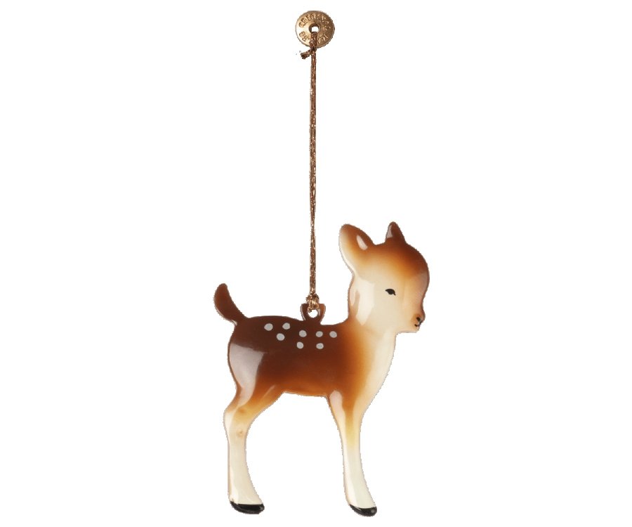 Maileg Ornament Metallanhänger Bambi, klein - Sausebrause Shop
