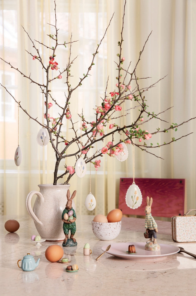 Maileg Osterei Ornament aus Metall Gelb - Sausebrause Shop