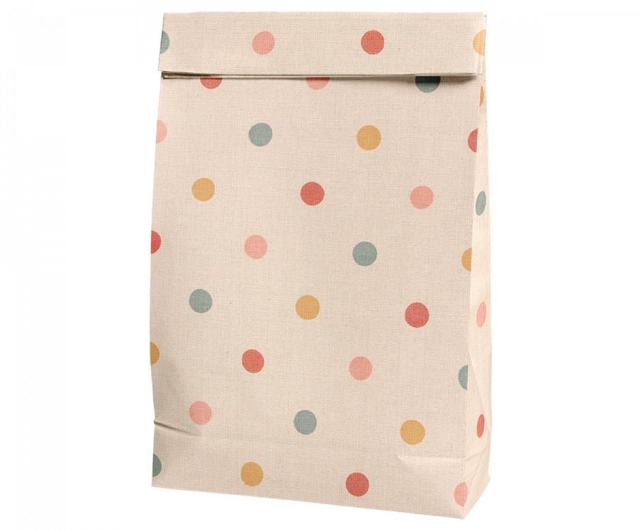 Maileg Papier Geschenktüte Multi dots groß - Sausebrause Shop