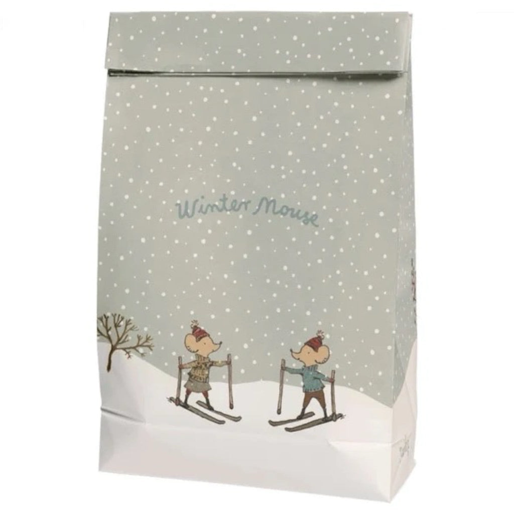 Maileg Papier Geschenktüte Winter Maus - Sausebrause Shop