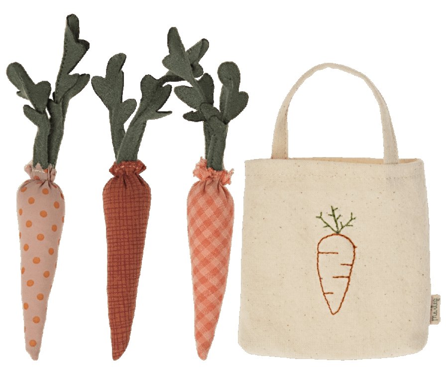 Maileg Tasche mit Karotten - Sausebrause Shop
