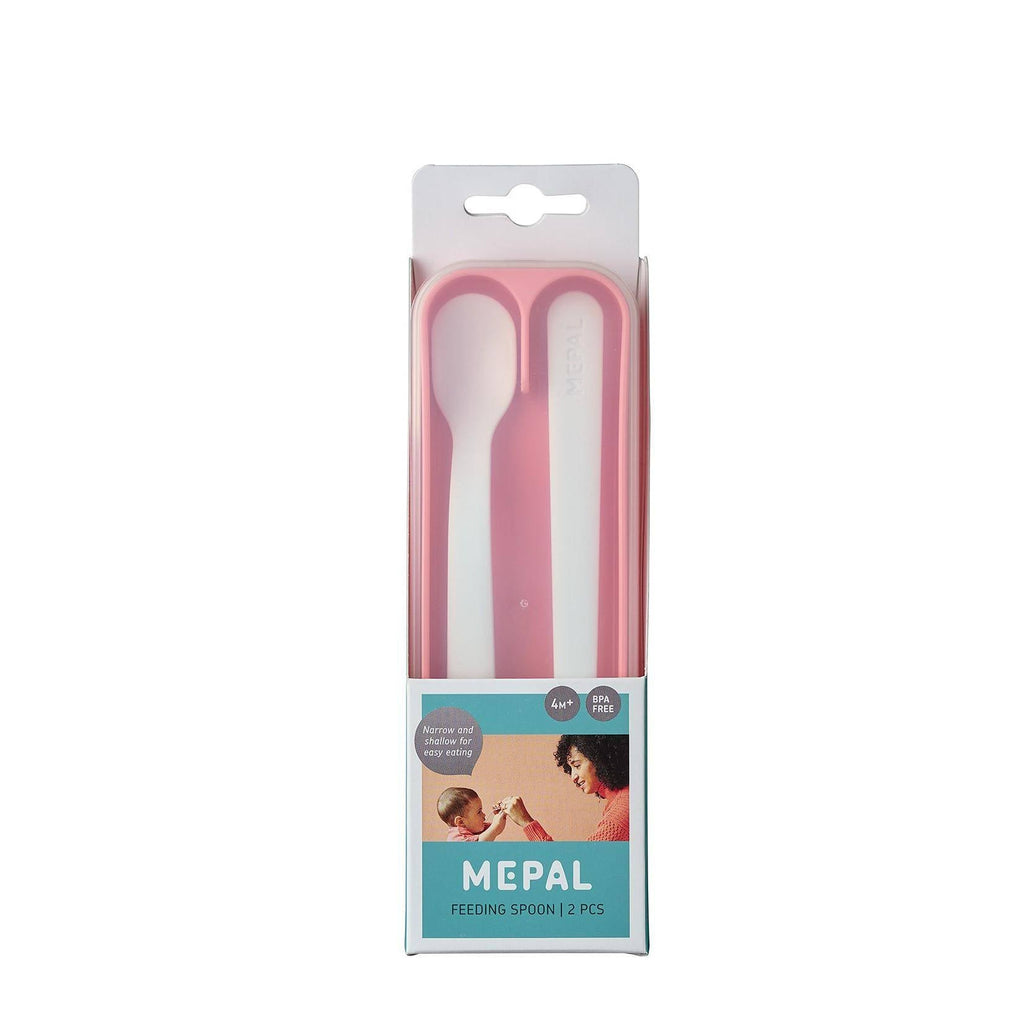 Mepal Baby Fütterlöffel 2-er Set Deep Pink - Sausebrause Shop