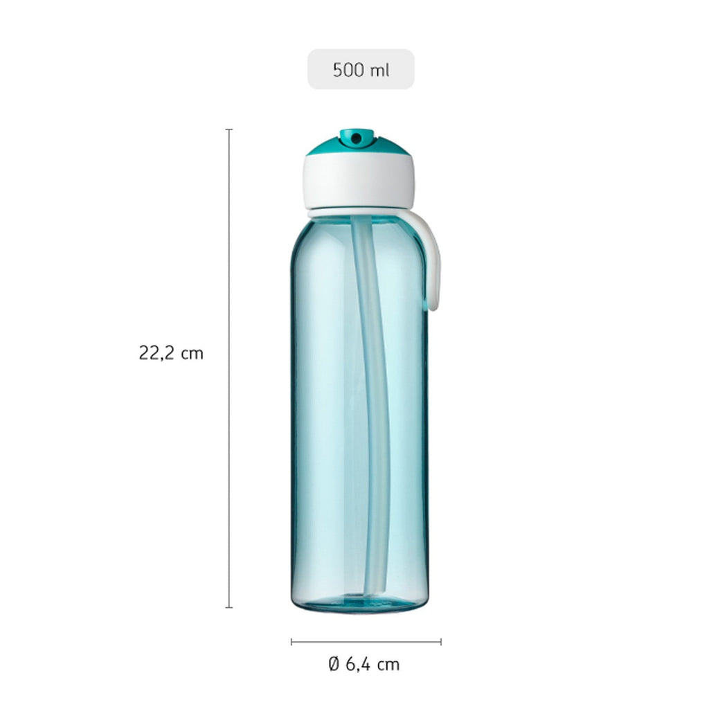 Mepal Wasserflasche Flip-up 500 ml Türkis - Sausebrause Shop