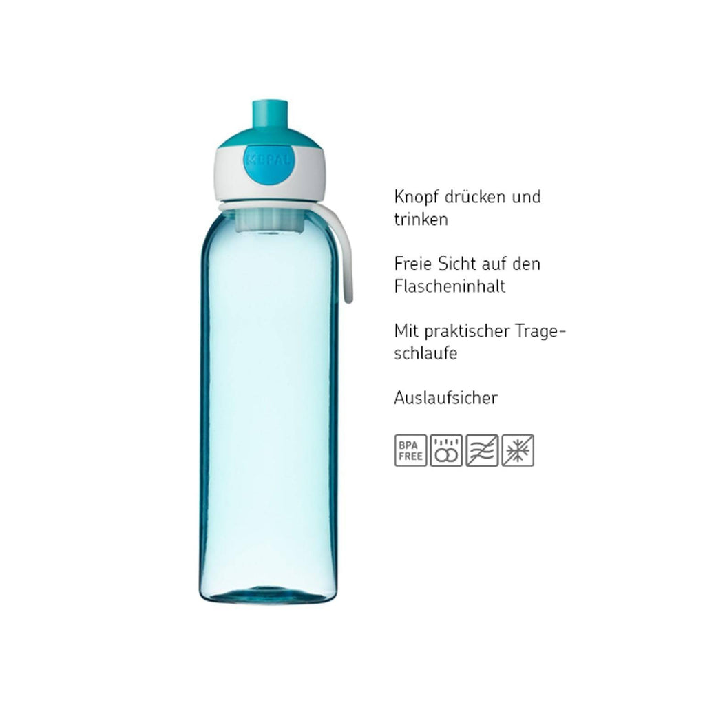 Mepal Wasserflasche Pop-Up 500 ml Pink - Sausebrause Shop