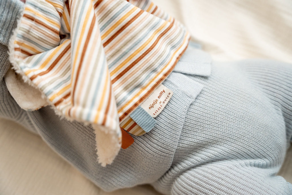 Miffy x Little Dutch Baby Kuscheltuch Vintage Sunny Stripes - Sausebrause Shop