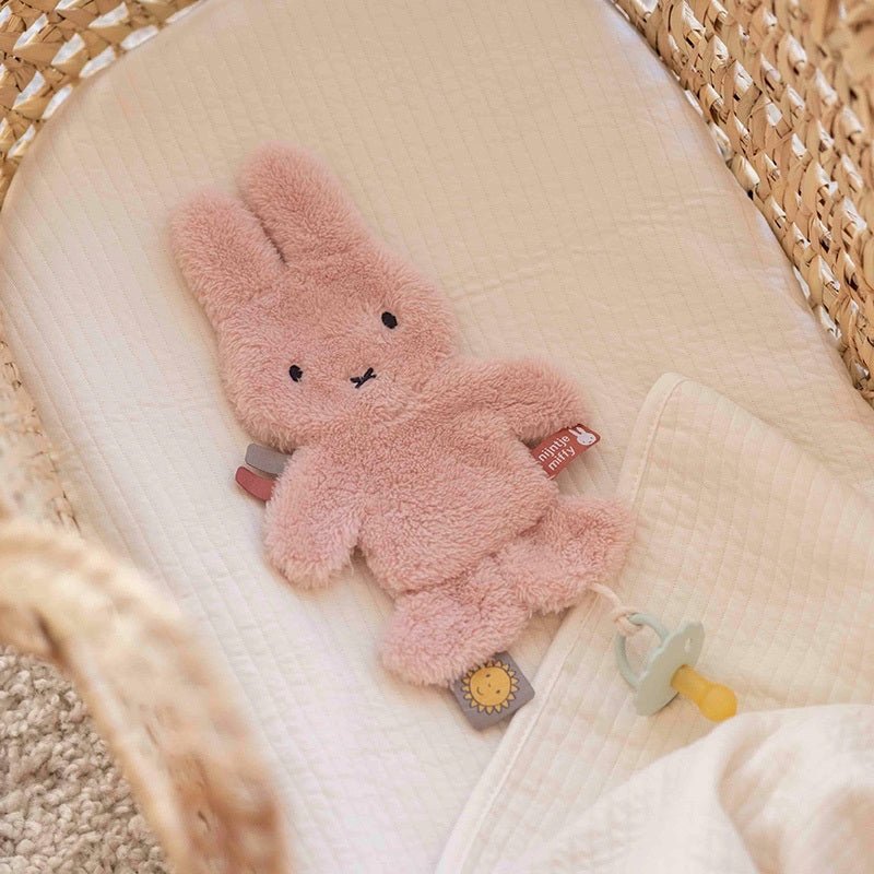 Miffy x Tiamo Schnullertuch Fluffy pink - Sausebrause Shop