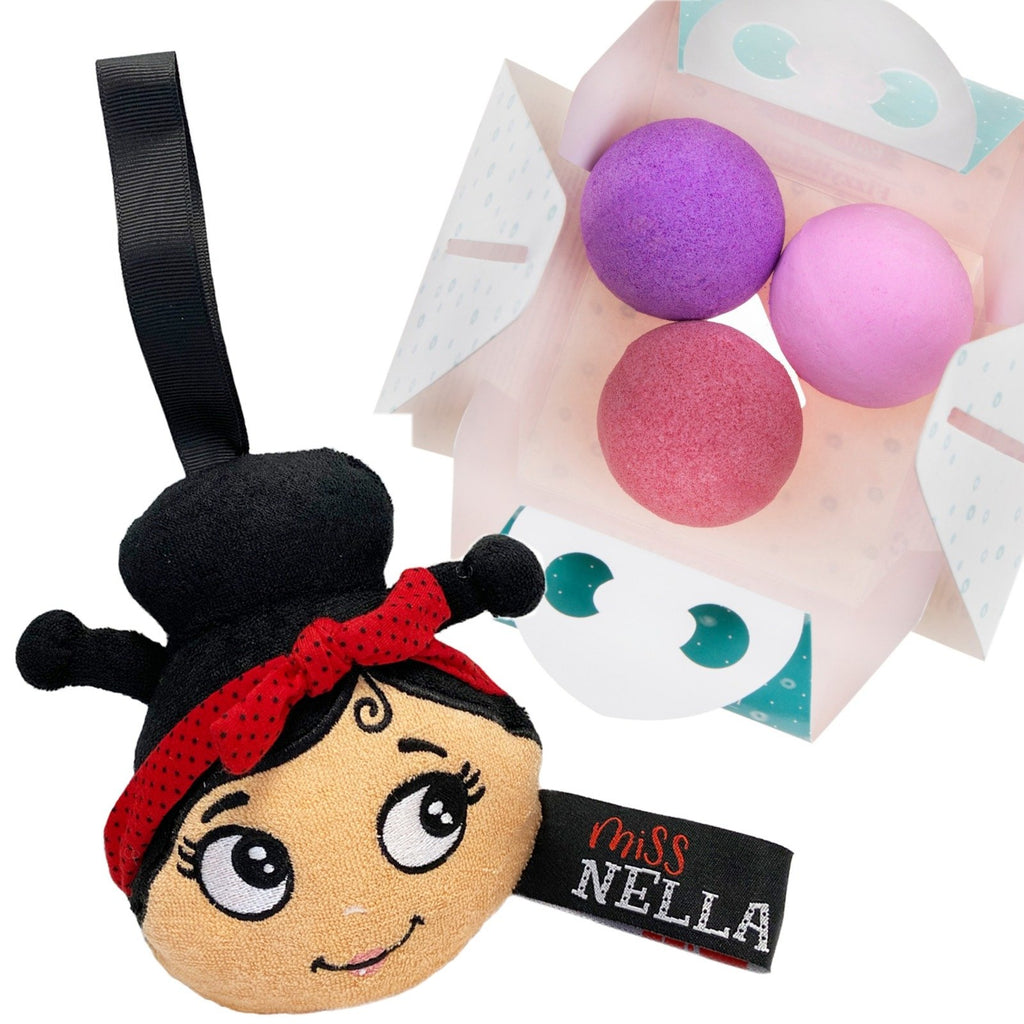 Miss Nella Badespaß Badekugeln Fizzylicious, 3-er Set - Sausebrause Shop