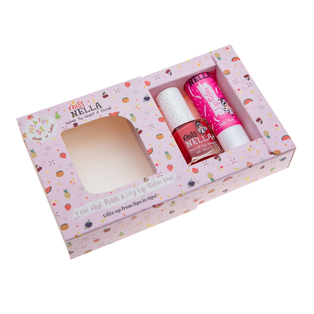 Miss Nella Nagellack und Lippenbalsam für Kinder Melone - Sausebrause Shop