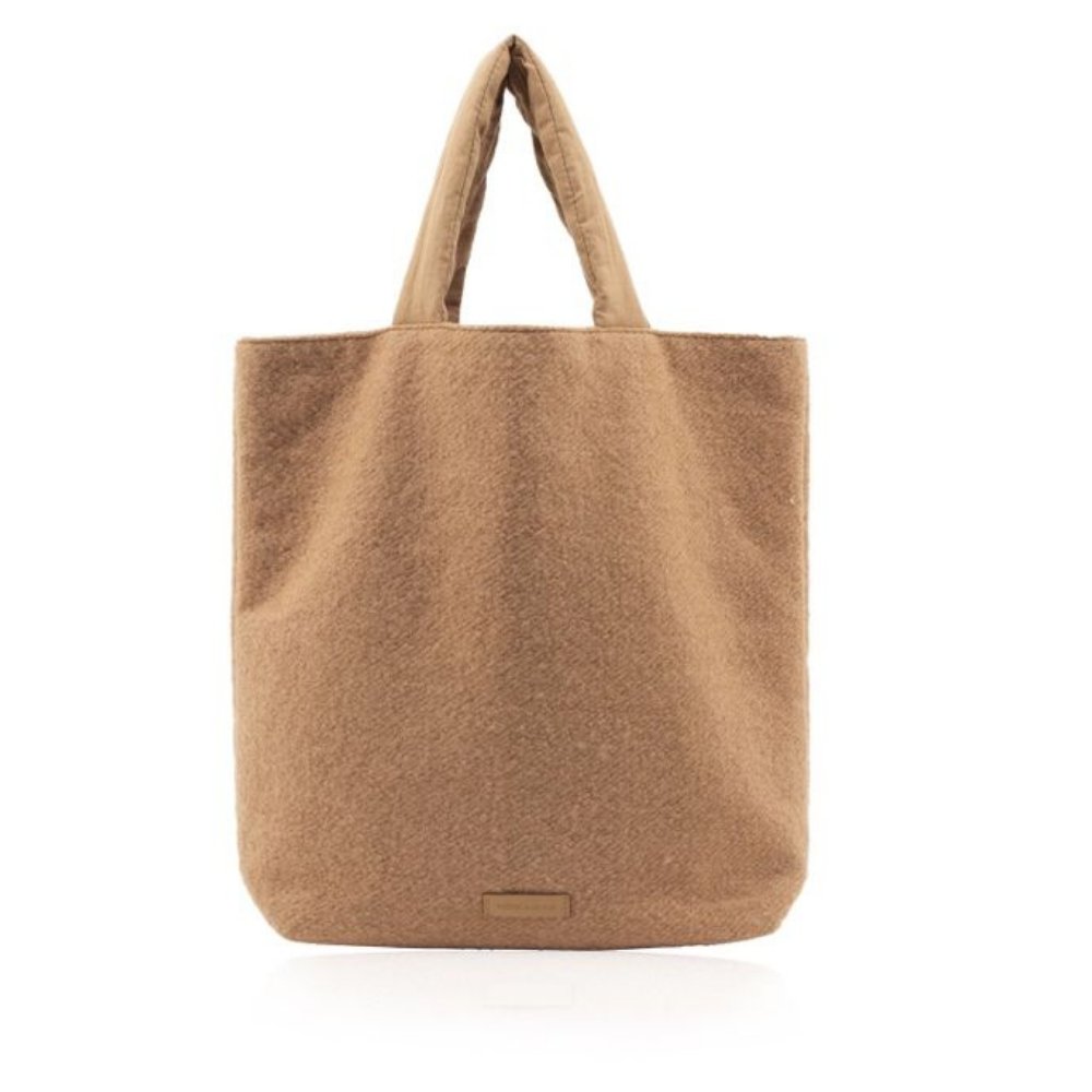 Monk & Anna Shopper Baya Wool Cashew - Sausebrause Shop