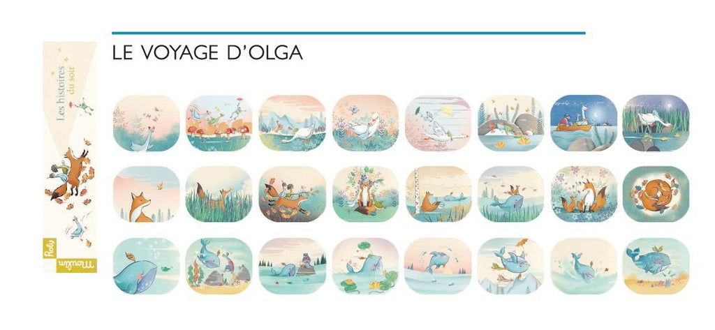 Moulin Roty Projektionsleuchte Le Voyage d'Olga "Olgas Reise" - Sausebrause Shop