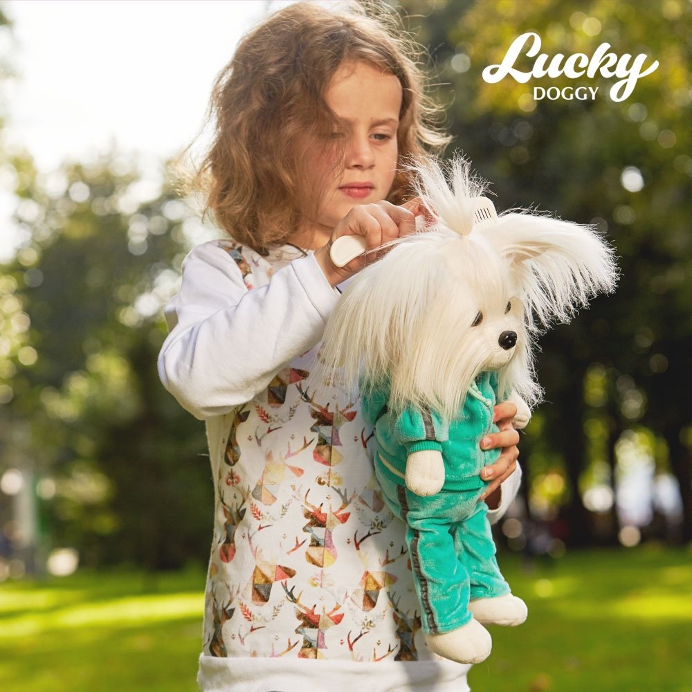 Orange Toys Stoffpuppe Lucky Dog Hund Mimi Strawbeery Ice Cream - Sausebrause Shop