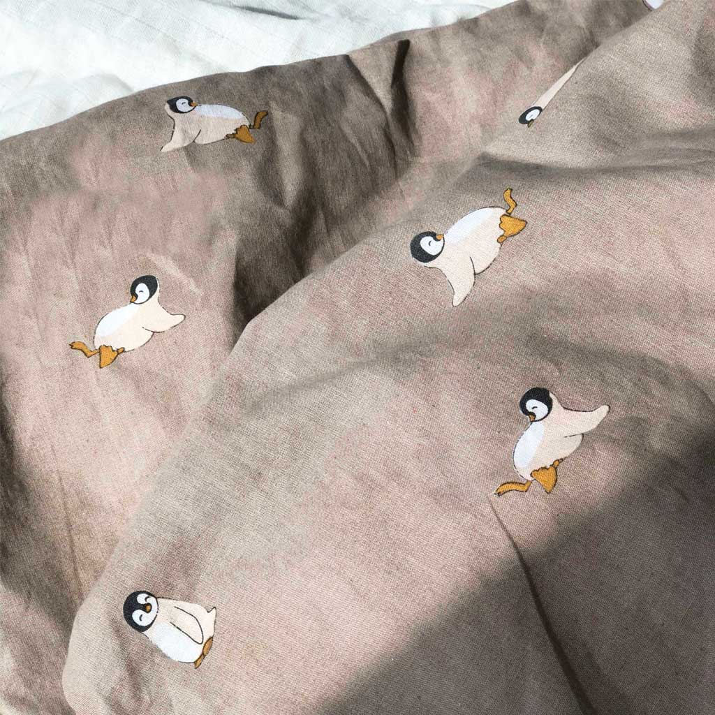 Petú petú Kinder Bettwäsche Pinguin - Sausebrause Shop