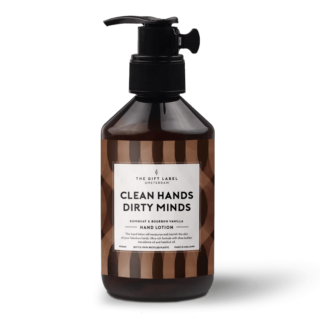 The Gift Label Handlotion 250 ml Clean Hands Dirty Minds - Sausebrause Shop