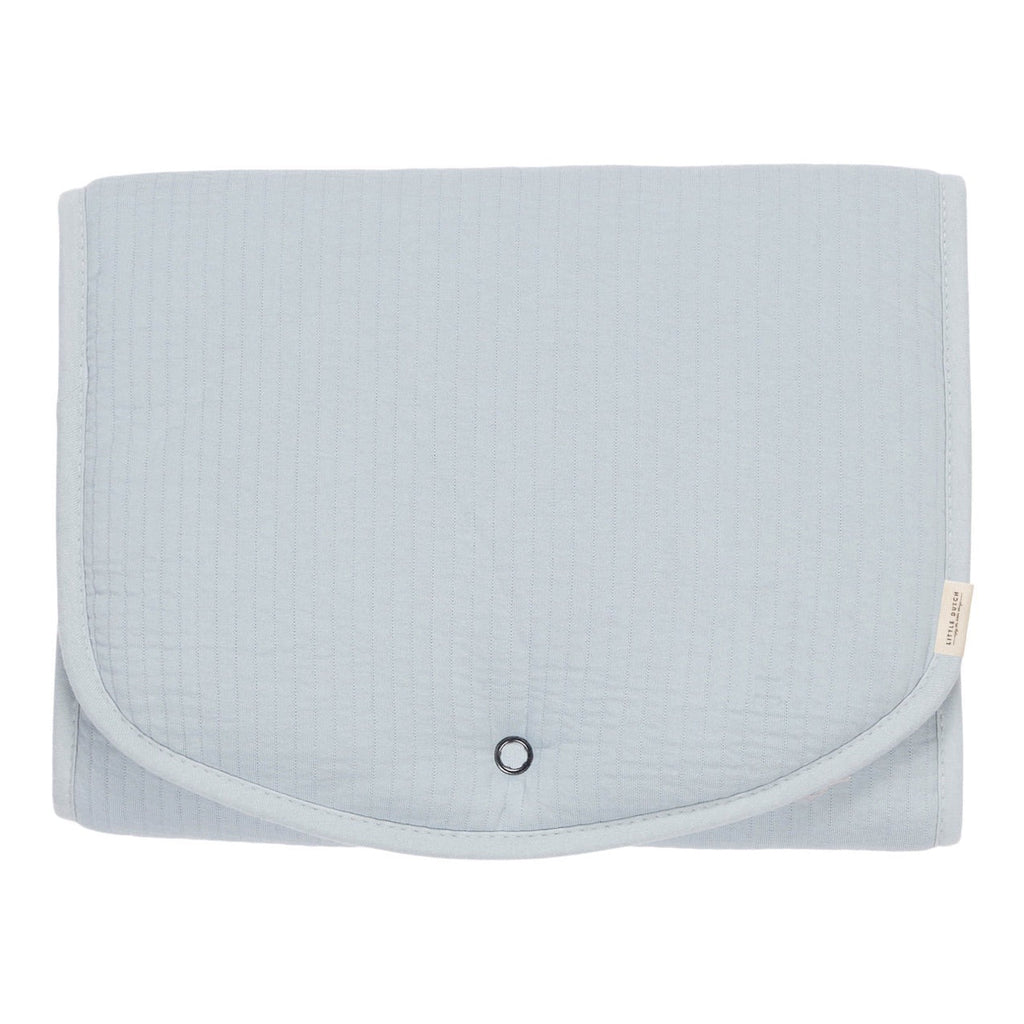 Wickelunterlage für unterwegs Pure Soft Blue - Sausebrause Shop